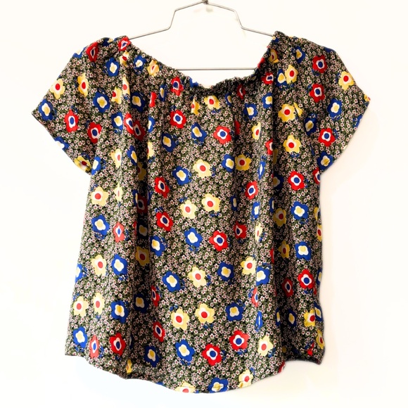 Compañía Fantástica Boho Floral Print Top Size M - Picture 5 of 6